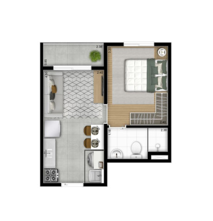 Imagem Apartamento com 1 Quarto à Venda, 25 m² em Mooca - São Paulo Imagem Apartamento com 1 Quarto à Venda, 25 m² em Mooca - São Paulo