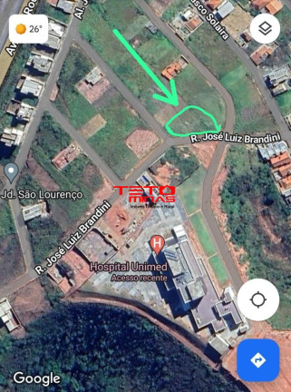 Imagem Terreno à Venda, 352 m² em Residencial Portal Das águas - São Lourenço