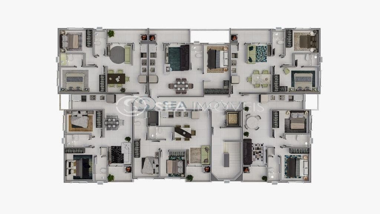 Imagem Apartamento com 2 Quartos à Venda, 58 m² em Nações - Balneário Camboriú