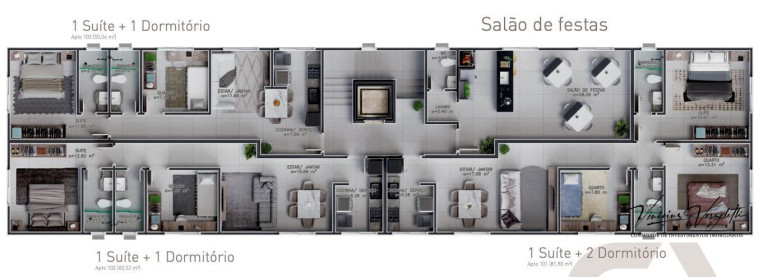 Imagem Apartamento com 3 Quartos à Venda, 81 m² em Nações - Balneário Camboriú Imagem Apartamento com 3 Quartos à Venda, 81 m² em Nações - Balneário Camboriú