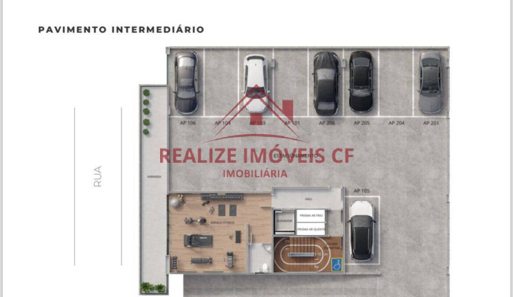 Imagem Apartamento com 1 Quarto à Venda, 61 m² em Braga - Cabo Frio