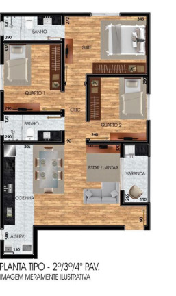 Imagem Apartamento com 2 Quartos à Venda, 54 m² em Maria Antonieta - Pinhais Imagem Apartamento com 2 Quartos à Venda, 54 m² em Maria Antonieta - Pinhais