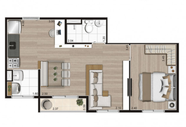 Imagem Imóvel com 2 Quartos à Venda, 36 m² em água Branca - São Paulo Imagem Imóvel com 2 Quartos à Venda, 36 m² em água Branca - São Paulo