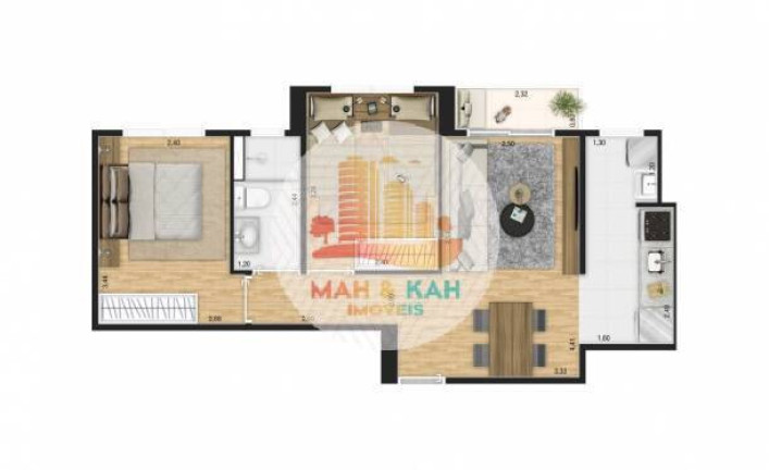 Imagem Apartamento com 2 Quartos à Venda, 48 m² em Santa Terezinha - São Bernardo Do Campo