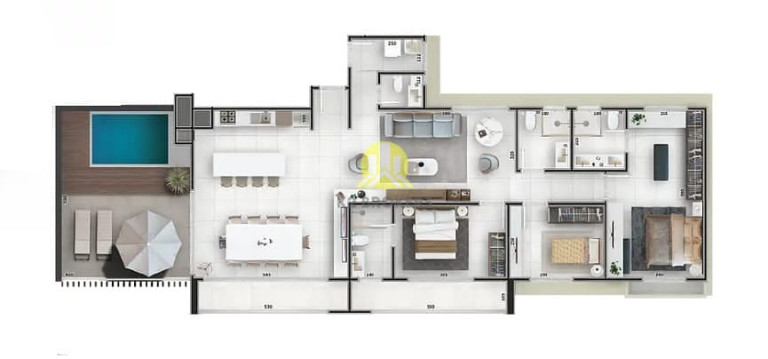 Apartamento com 3 Quartos à Venda, 165 m² em Centro - Guaratuba