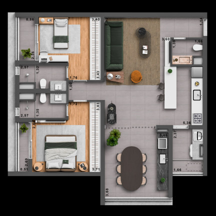 Imagem Studio com 1 Quarto à Venda, 27 m² em Pinheiros - São Paulo Imagem Studio com 1 Quarto à Venda, 27 m² em Pinheiros - São Paulo