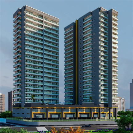 Imagem Apartamento com 2 Quartos à Venda, 76 m² em Maracanã - Praia Grande Imagem Apartamento com 2 Quartos à Venda, 76 m² em Maracanã - Praia Grande