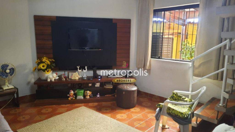 Sobrado com 2 Quartos à Venda, 113 m² em Campestre - Santo André