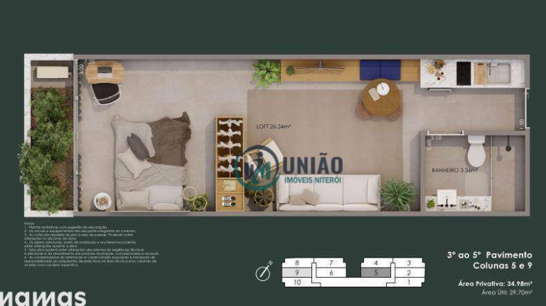 Imagem Apartamento com 1 Quarto à Venda, 35 m² em Ingá - Niterói Imagem Apartamento com 1 Quarto à Venda, 35 m² em Ingá - Niterói