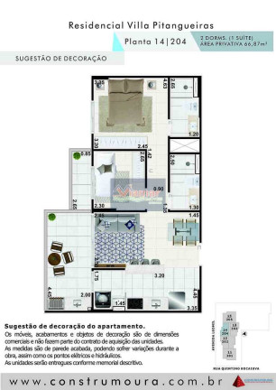Imagem Apartamento com 2 Quartos à Venda, 66 m² em Pitangueiras - Guarujá Imagem Apartamento com 2 Quartos à Venda, 66 m² em Pitangueiras - Guarujá