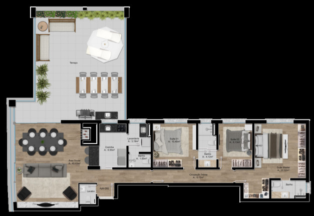 Imagem Apartamento com 3 Quartos à Venda, 124 m² em Rio Branco - Porto Alegre Imagem Apartamento com 3 Quartos à Venda, 124 m² em Rio Branco - Porto Alegre