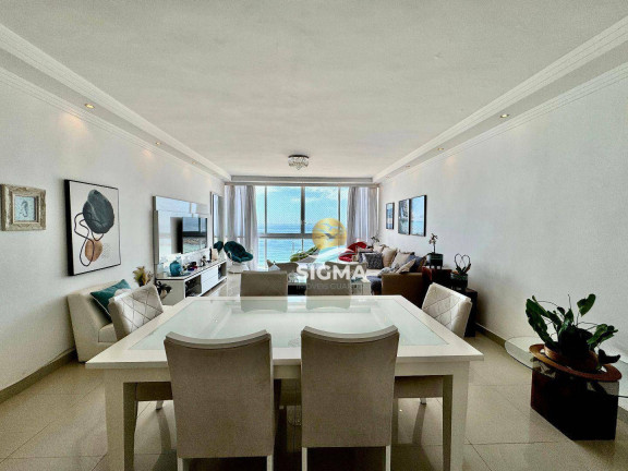 Apartamento com 4 Quartos à Venda, 208 m² em Pitangueiras - Guarujá