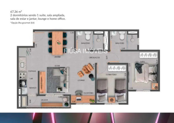 Imagem Apartamento com 3 Quartos à Venda, 67 m² em Jardim Olhos Dagua - Ribeirão Preto Imagem Apartamento com 3 Quartos à Venda, 67 m² em Jardim Olhos Dagua - Ribeirão Preto