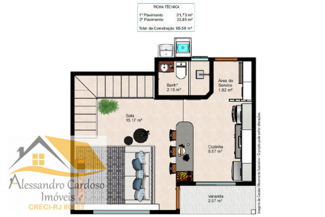 Imagem Casa com 2 Quartos à Venda, 66 m² em Varginha - Nova Friburgo Imagem Casa com 2 Quartos à Venda, 66 m² em Varginha - Nova Friburgo
