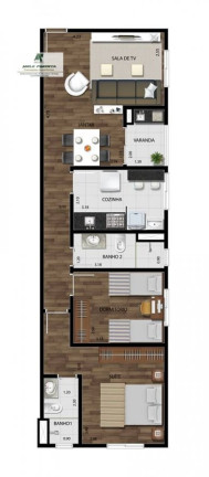 Imagem Apartamento com 2 Quartos à Venda, 65 m² em Vila Galvão - Guarulhos Imagem Apartamento com 2 Quartos à Venda, 65 m² em Vila Galvão - Guarulhos