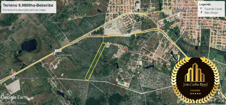 Imagem Terreno à Venda, 99 m² em Lagoinha - Beberibe