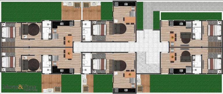 Imagem Apartamento com 1 Quarto à Venda, 26 m² em Cajuru - Curitiba