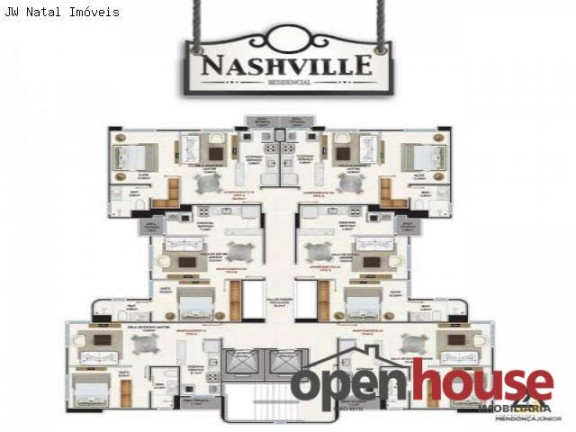 Imagem Apartamento com 1 Quarto à Venda, 40 m² em Lagoa Nova - Natal Imagem Apartamento com 1 Quarto à Venda, 40 m² em Lagoa Nova - Natal