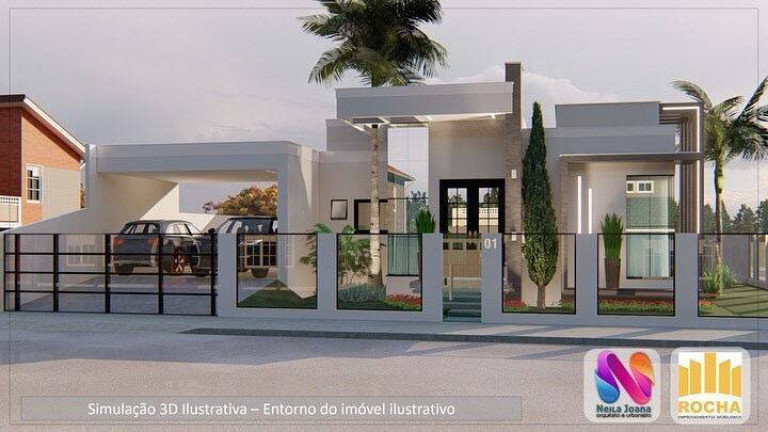 Imagem Casa com 3 Quartos à Venda, em Bosque Da Mata - Tijucas Imagem Casa com 3 Quartos à Venda, em Bosque Da Mata - Tijucas
