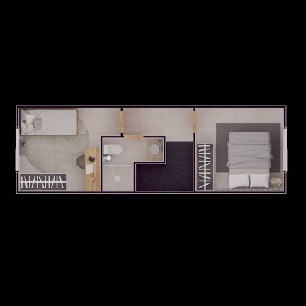 Imagem Sobrado com 2 Quartos à Venda, 53 m² em Tude Bastos - Praia Grande Imagem Sobrado com 2 Quartos à Venda, 53 m² em Tude Bastos - Praia Grande