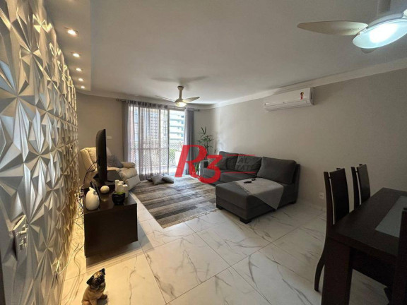 Imagem Apartamento com 3 Quartos à Venda, 130 m² em Gonzaga - Santos Imagem Apartamento com 3 Quartos à Venda, 130 m² em Gonzaga - Santos
