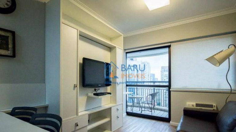 Apartamento com 1 Quarto para Alugar, 44 m² em Itaim Bibi - São Paulo