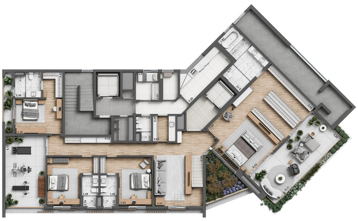 Imagem Cobertura com 4 Quartos à Venda, 663 m² em Jardim Paulista - São Paulo Imagem Cobertura com 4 Quartos à Venda, 663 m² em Jardim Paulista - São Paulo