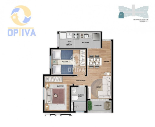 Imagem Apartamento com 2 Quartos à Venda, 51 m² em Nova São Pedro - São Pedro Da Aldeia Imagem Apartamento com 2 Quartos à Venda, 51 m² em Nova São Pedro - São Pedro Da Aldeia