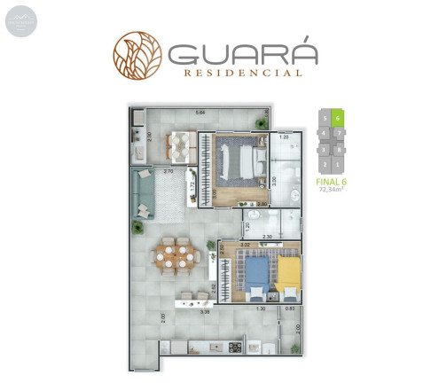 Imagem Apartamento com 2 Quartos à Venda, 72 m² em Guilhermina - Praia Grande Imagem Apartamento com 2 Quartos à Venda, 72 m² em Guilhermina - Praia Grande