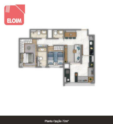 Imagem Apartamento com 2 Quartos à Venda, 72 m² em Freguesia Do ó - São Paulo Imagem Apartamento com 2 Quartos à Venda, 72 m² em Freguesia Do ó - São Paulo