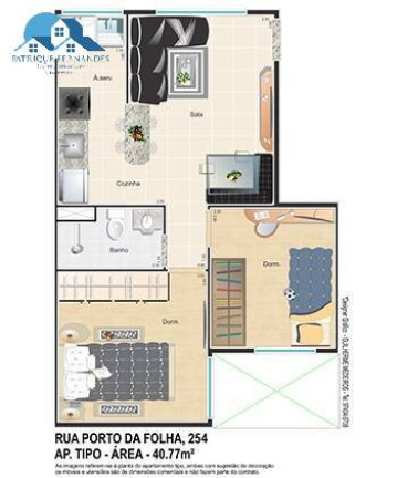 Imagem Apartamento com 2 Quartos à Venda, 42 m² em Cidade Patriarca - São Paulo Imagem Apartamento com 2 Quartos à Venda, 42 m² em Cidade Patriarca - São Paulo
