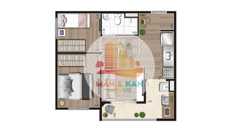 Imagem Apartamento com 2 Quartos à Venda, 37 m² em Mooca - São Paulo Imagem Apartamento com 2 Quartos à Venda, 37 m² em Mooca - São Paulo
