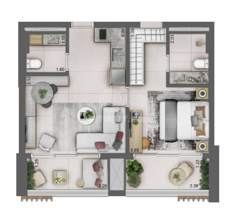 Imagem Apartamento com 1 Quarto à Venda, 26 m² em Campo Belo - São Paulo Imagem Apartamento com 1 Quarto à Venda, 26 m² em Campo Belo - São Paulo