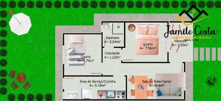 Imagem Casa de Condomínio com 2 Quartos à Venda, 42 m² em Campo Limpo - Feira De Santana Imagem Casa de Condomínio com 2 Quartos à Venda, 42 m² em Campo Limpo - Feira De Santana