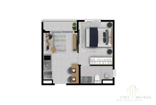 Imagem Apartamento com 1 Quarto à Venda, 25 m² em Butantã - São Paulo