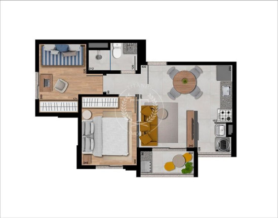 Imagem Apartamento com 2 Quartos à Venda, 40 m² em Jardim Prudência - São Paulo Imagem Apartamento com 2 Quartos à Venda, 40 m² em Jardim Prudência - São Paulo