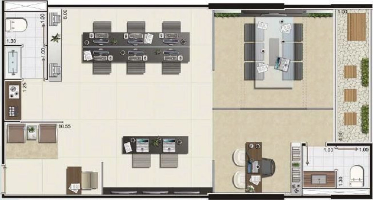 Imagem Sala Comercial à Venda, 146 m² em Bethaville I - Barueri