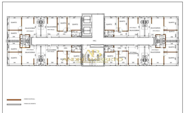 Imagem Apartamento com 2 Quartos à Venda, 36 m² em Jardim Cajazeiras - Salvador
