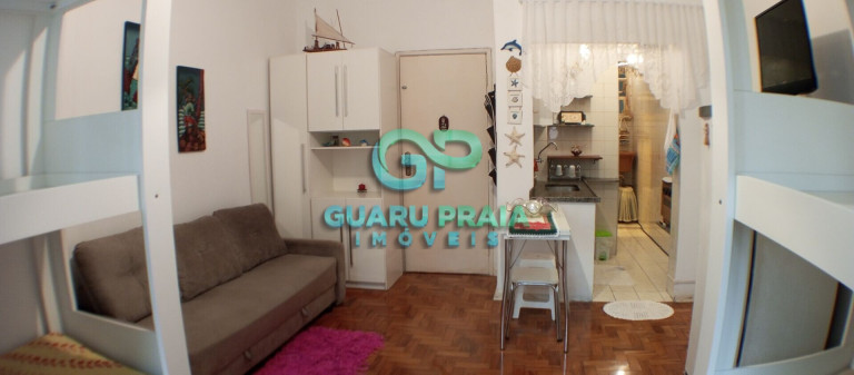 Kitnet com 1 Quarto à Venda, 35 m² em Pitangueiras - Guarujá