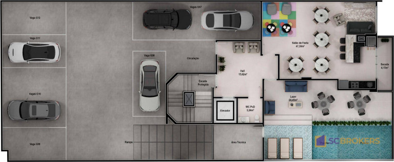 Imagem Apartamento com 2 Quartos à Venda, 74 m² em Vila Operária - Itajaí