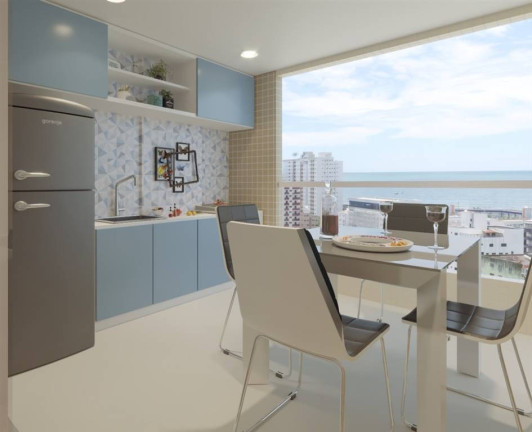 Imagem Apartamento com 2 Quartos à Venda, 85 m² em Guilhermina - Praia Grande