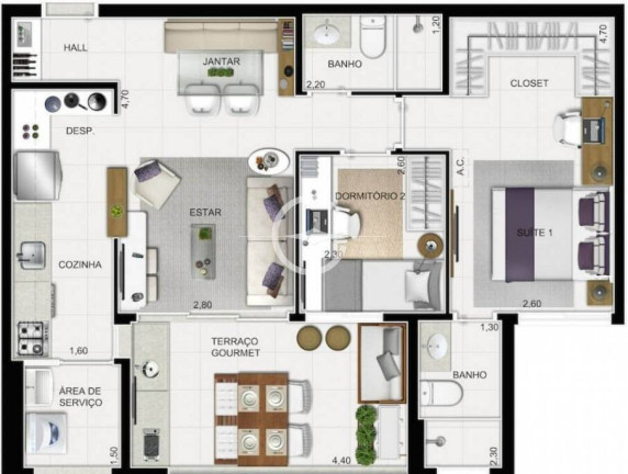 Imagem Apartamento com 2 Quartos à Venda, 68 m² em Vila Suzana - São Paulo Imagem Apartamento com 2 Quartos à Venda, 68 m² em Vila Suzana - São Paulo
