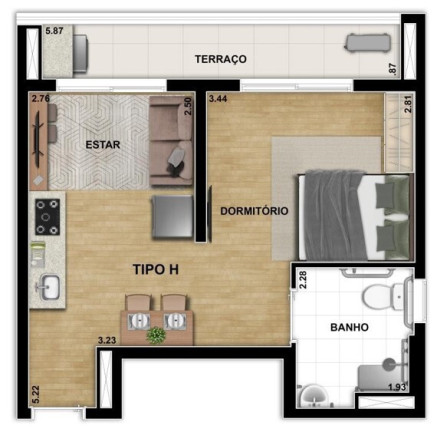 Imagem Imóvel com 1 Quarto à Venda, 32 m² em Vila Santa Catarina - São Paulo Imagem Imóvel com 1 Quarto à Venda, 32 m² em Vila Santa Catarina - São Paulo