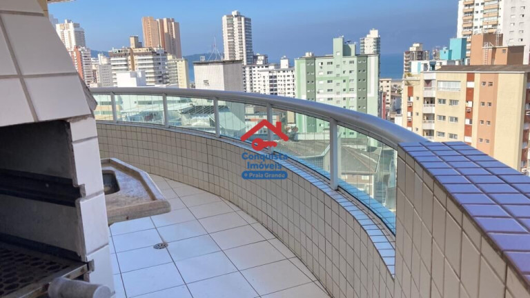 Imagem Apartamento com 3 Quartos à Venda, 90 m² em Guilhermina - Praia Grande