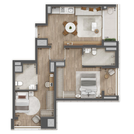 Imagem Imóvel com 1 Quarto à Venda, 28 m² em Jardim América - São Paulo
