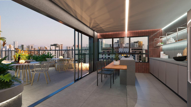 Imagem Apartamento com 1 Quarto à Venda, 19 m² em Aflitos - Recife