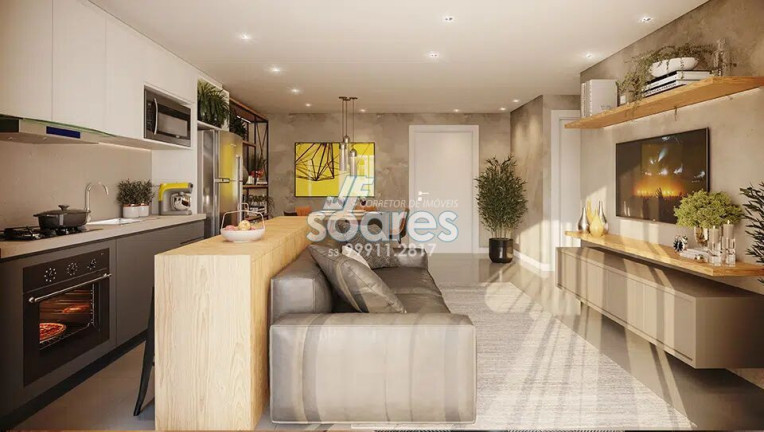 Imagem Apartamento com 2 Quartos à Venda, 61 m² em Areal - Pelotas Imagem Apartamento com 2 Quartos à Venda, 61 m² em Areal - Pelotas
