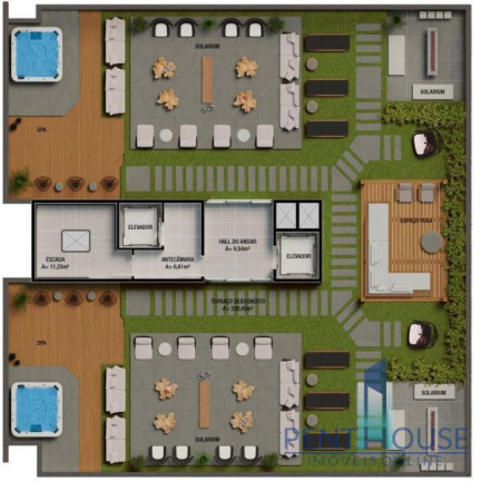 Imagem Apartamento com 3 Quartos à Venda, 106 m² em Praia Brava De Itajaí - Itajaí