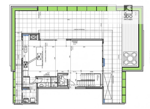 Imagem Cobertura com 3 Quartos à Venda, 294 m² em Ahú - Curitiba