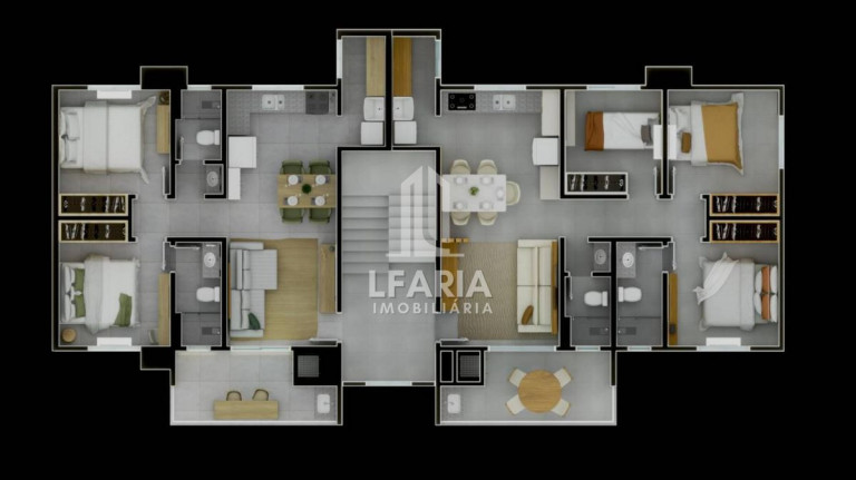 Imagem Apartamento com 2 Quartos à Venda, 75 m² em Paese - Itapoá Imagem Apartamento com 2 Quartos à Venda, 75 m² em Paese - Itapoá